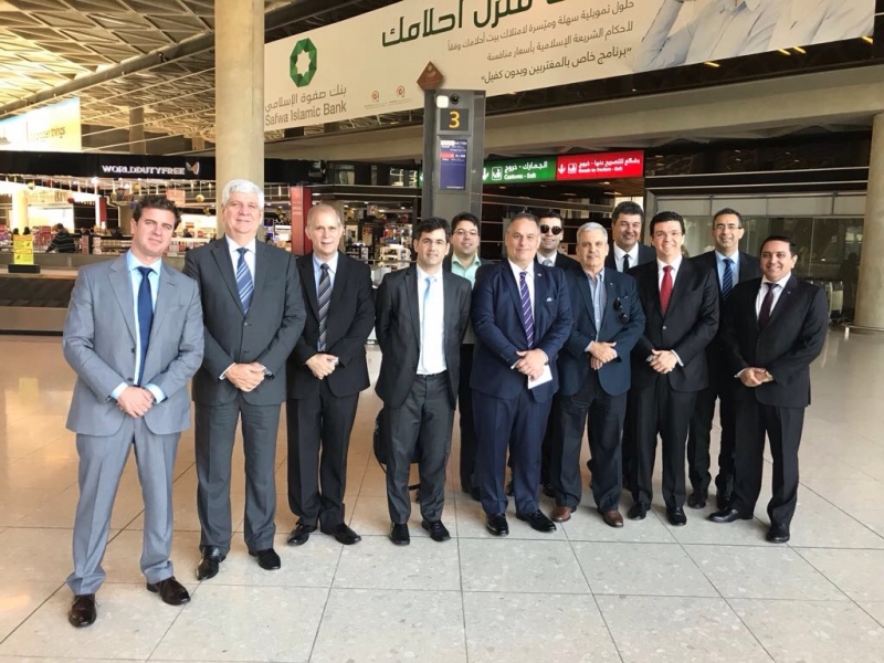 Comitiva de empresários da ABIMDE